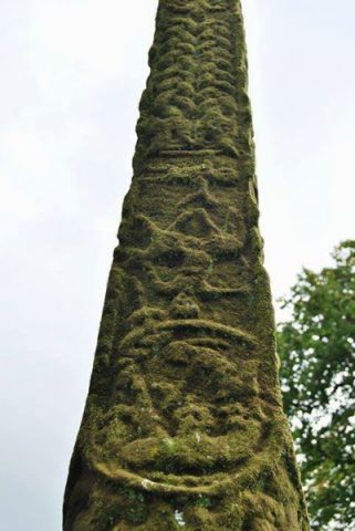 Close up of Viking Cross